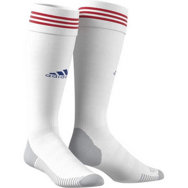 Calcetines Lyon Replica Primera Ropa 2020/21 Blanco